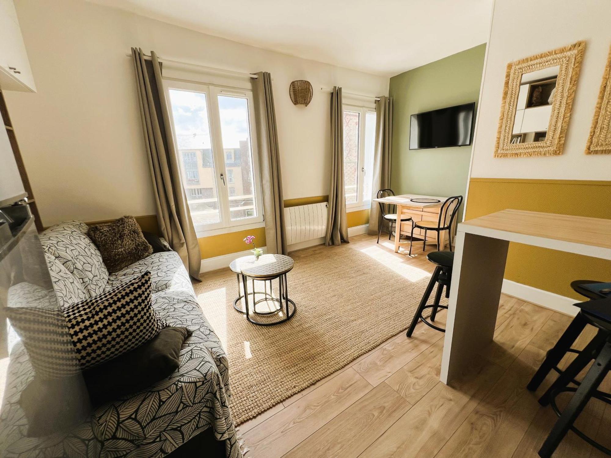 Appartement Nid Douillet Mers-les-Bains Extérieur photo