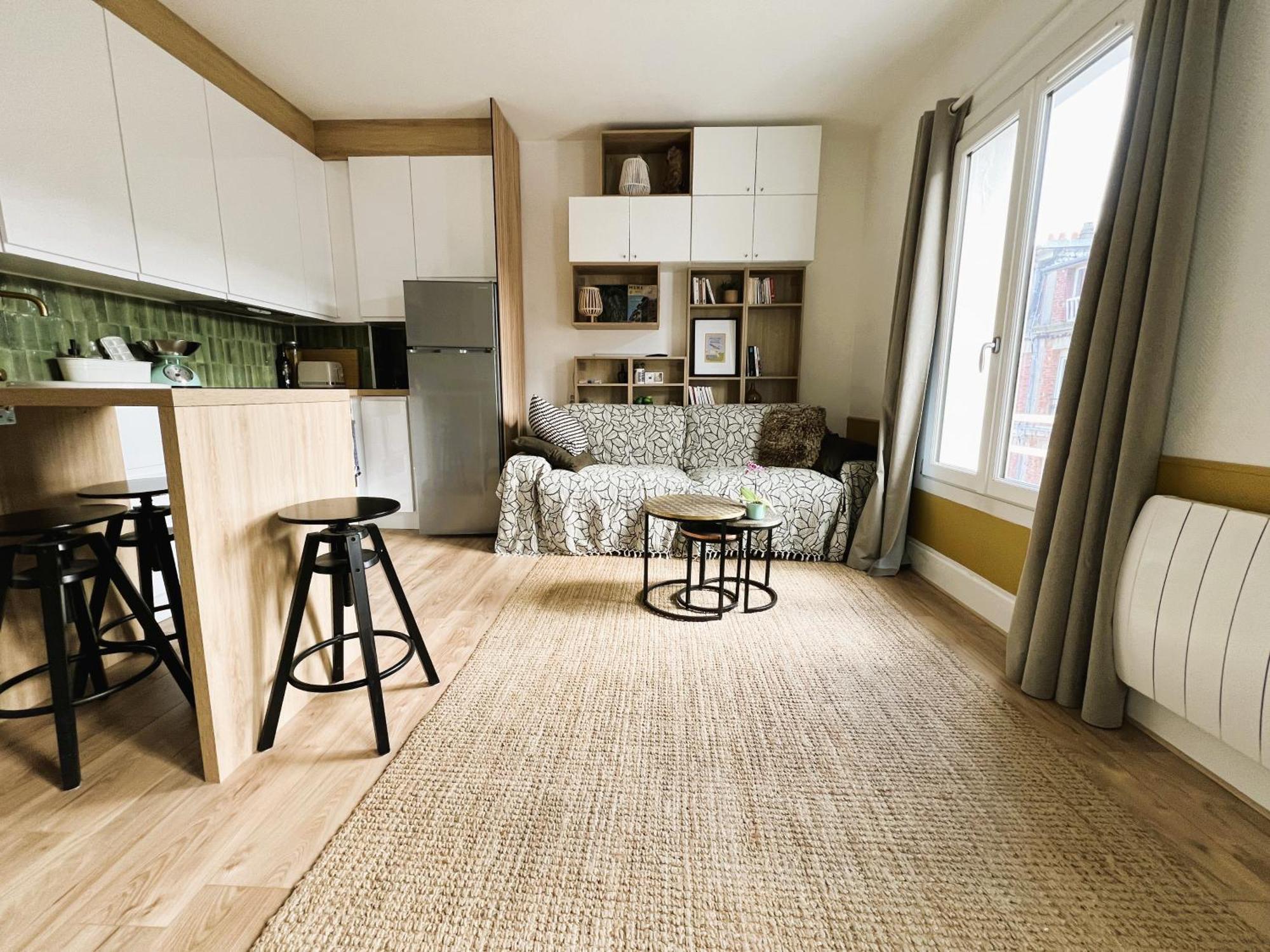 Appartement Nid Douillet Mers-les-Bains Extérieur photo